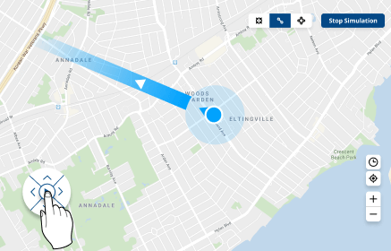 auto gps marching