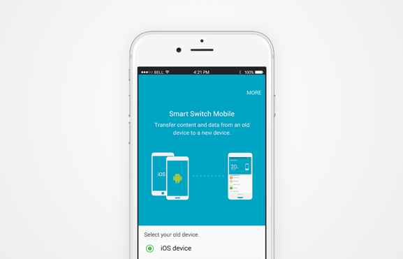 phone to phone transfer apps - smart switch