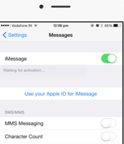 Come Risolvere L'errore di Attivazione iMessage