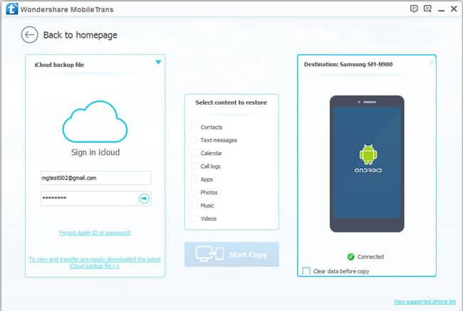icloud contacts to android