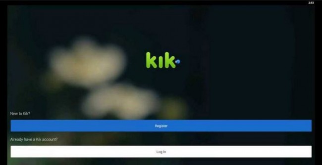 accedere a kik online senza download utilizzando manymo