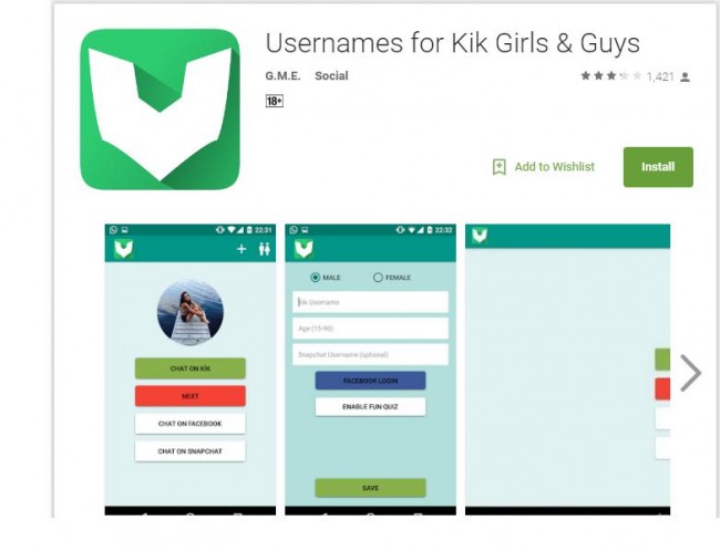 trovare username di ragazze hot e sexy kik utilizzando delle app