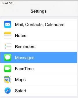 abilita il message forwarding per ricevere ed inviare messaggi su ipad e mac