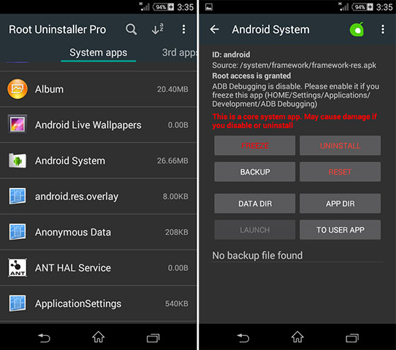 Guida rapida: Come Utilizzare Root Uninstaller