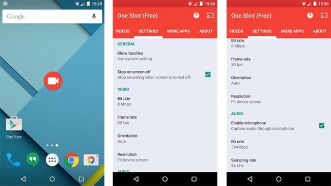 8 app gratuite per registrare lo schermo android