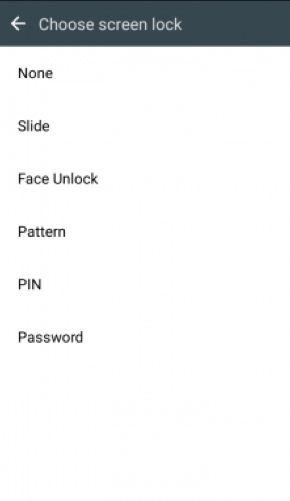 come attivare il pin sulla schermata di blocco del tuo android
