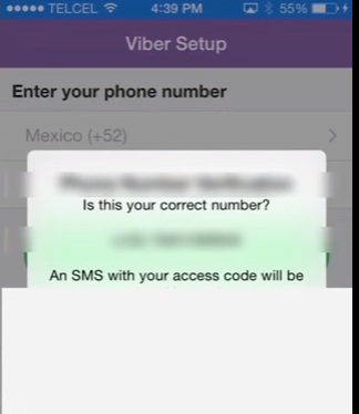 come cambiare il numero viber su iphone