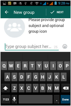 creare un gruppo di whatsapp