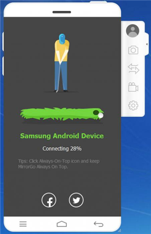 alternativa a android airPlay - MirrorGo