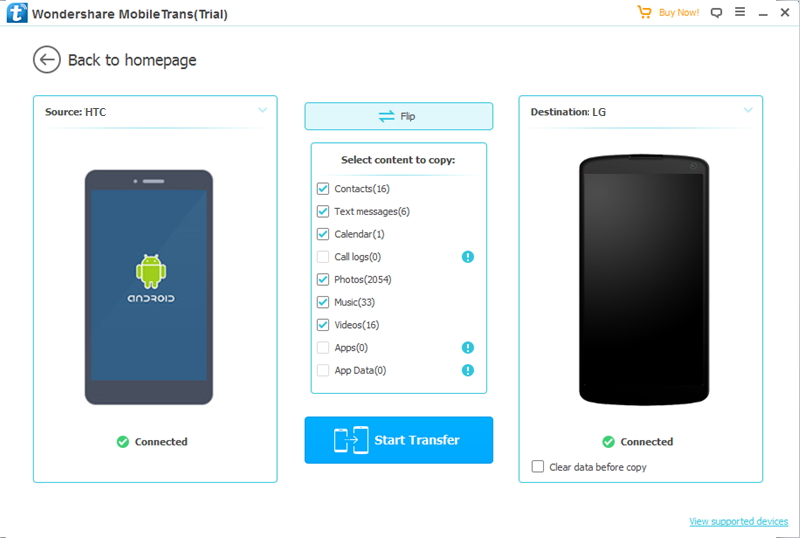 2 Ways to Transfer Data from HTC to LG G3