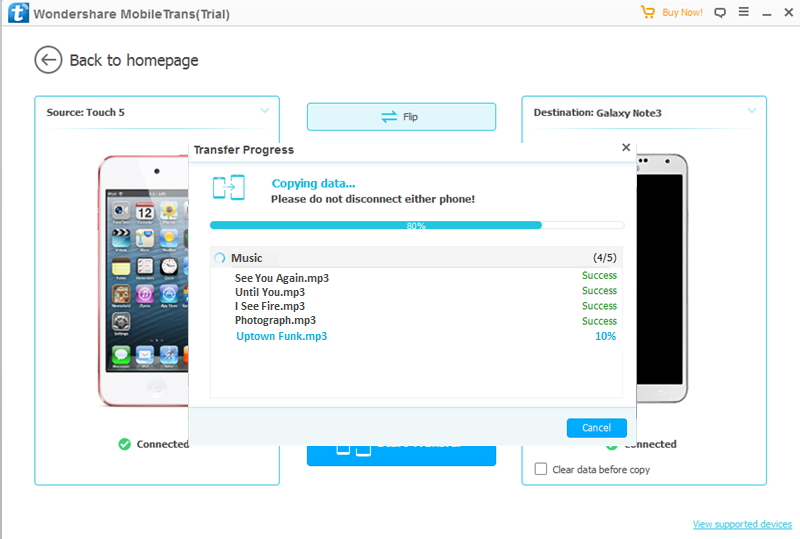 Transfer Music from Your iPod to Samsung Galaxy