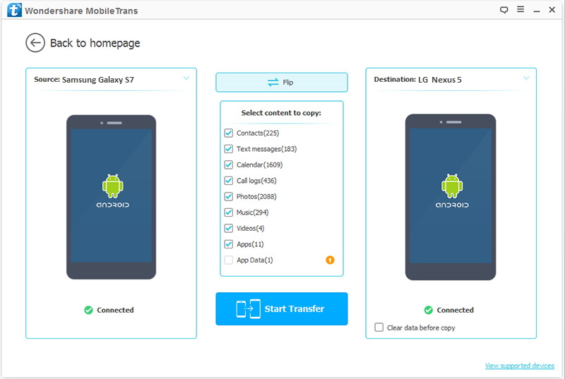 How to Transfer Data from Samsung to LG