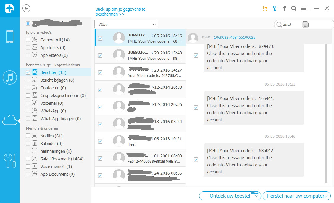 Top 10 Herstel Software voor Smartphones