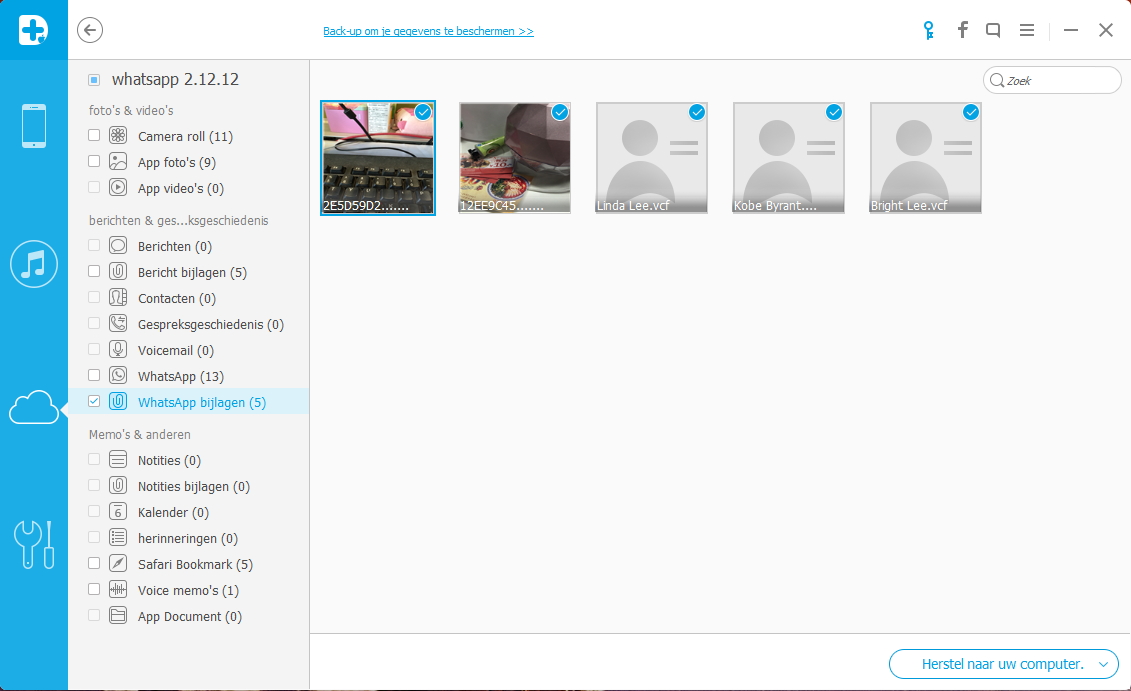 Hoe Herstelt Men Verwijderde WhatsApp Beelden/Foto’s