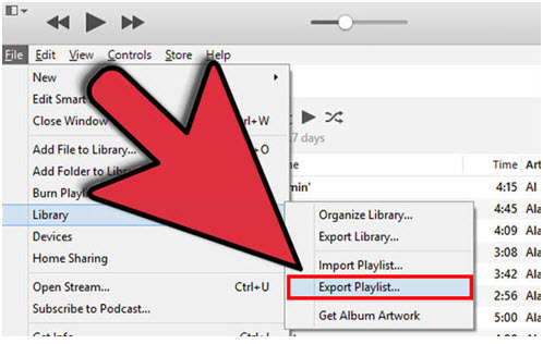Export Playlists from iTunes to Text