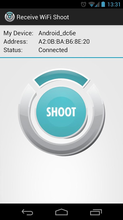 app per il trasferimento di file Android-WiFi Shoot