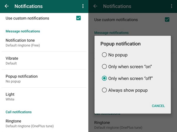 change whatsapp notification sound windows desktop app