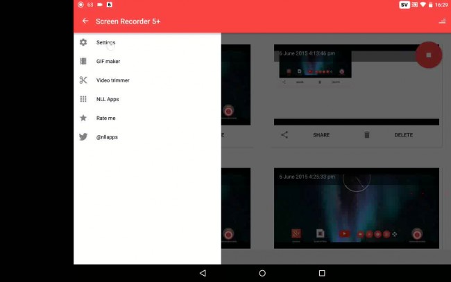 screen recorder for android