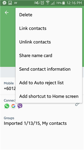 eliminare un contatto su whatsapp