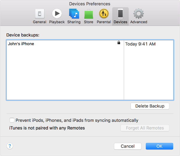 Verschlüsseltes iTunes-Backup: Wie man das iTunes Backup verschlüsselt