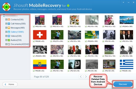jihosoft android phone recovery