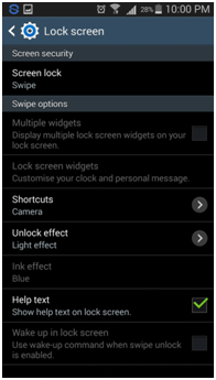 notifications d'écran de verrouillage Android