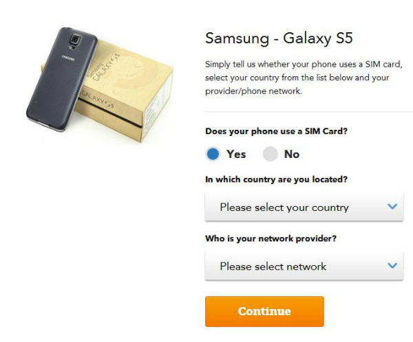 unlock your Samsung