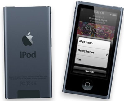 réinitialiser iPod nano