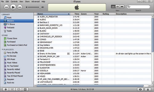 Übertragen von iPod-Musik auf einen anderen MP3-Player mit iTunes