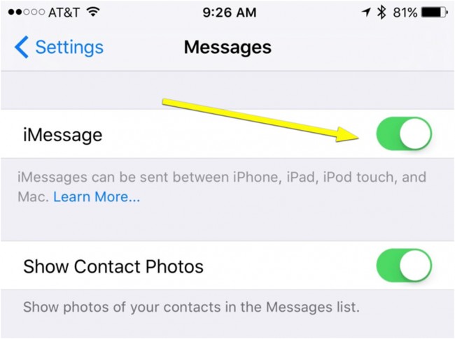 sync imessages across multiple devices