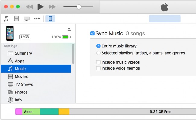  Transferir Música de Mac para iPod com iTunes-sincronizar dispositivos de iPod