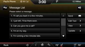 福特同步iPhone  - 使用福特同步接收iPhone短信的第2步