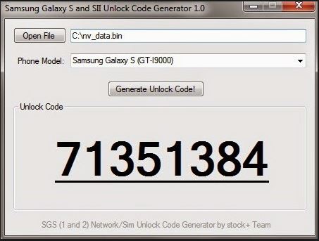 get samsung galaxy s2 unlock codes free