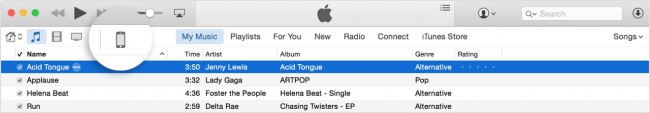 Modifica una playlist su iPod con iTunes