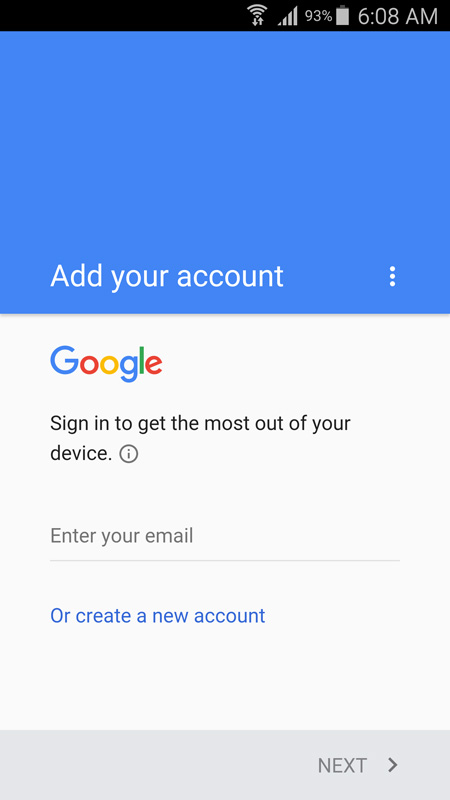 para usuarios com backup recuperar contatos do samsung com a conta google