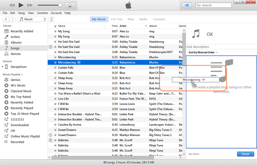 How to Edit iPhone Playlist Easily and Quickly