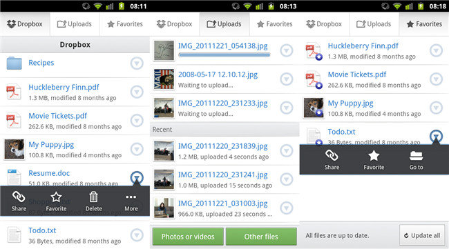 android file transfer to android