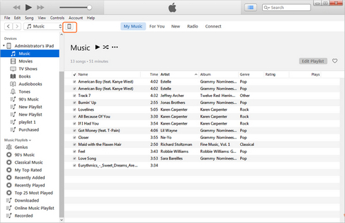 Dateien vom iPad auf den PC exportieren - iTunes starten