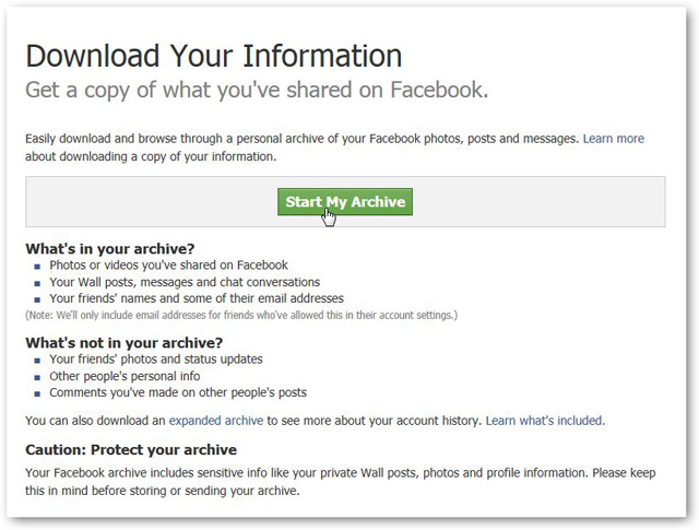 Download Deleted Facebook Messages