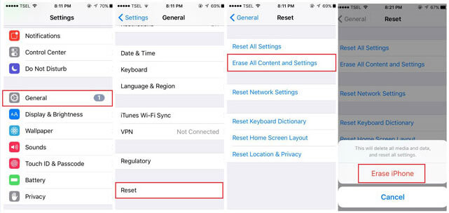 3 Step-by-Step Simple Guide to Factory Reset iPhone without Passcode- dr.fone