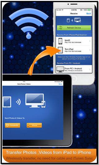 free iphone wireless transfer app