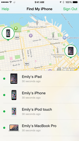 find lost iphone data