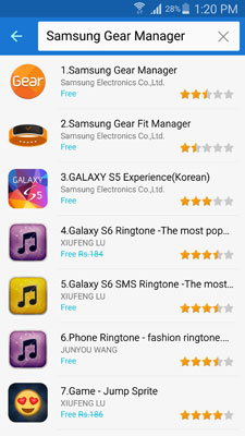 Kontakte von Samsung zu Samsung übertragen - Bild für Schritt 3
