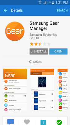 come scaricare il file apk dal samsung gear manager