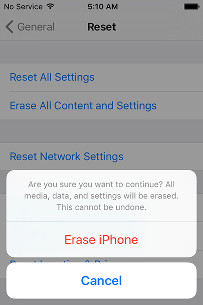 restablecer iphone 4 sin itunes