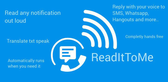 Las 5 mejores aplicaciones para ayudarle a leer las manos-libres de mensajes de texto