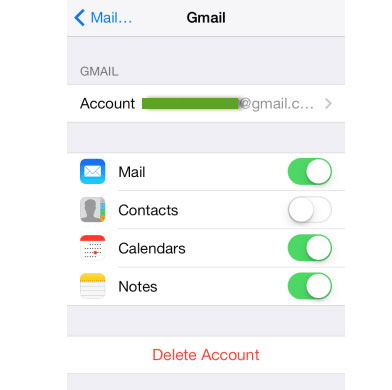 comment sauvegarder les notes iPhone sur gmail