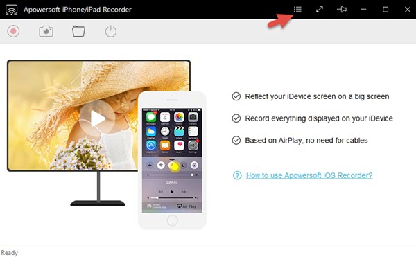 free screen recorder for iPad - Apowersoft