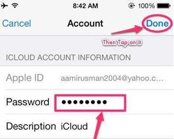 Starten Sie, den iCloud-Account ohne Passwort zu entfernen