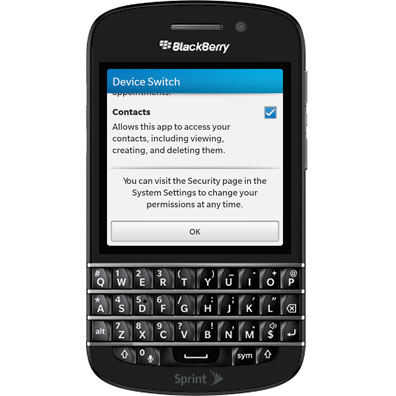 Daten von Android auf BlackBerry übertragen - 05